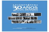 CON MEMORIA - El Ortiba · por los DD.HH. y que había sido confeccionado por es-ta entidad con la cooperación de la Liga Argentina por los Derechos del Hombre, del Movimiento Ecuménico