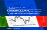 CONTRIBUCIONES DE PENSADORES ITALIANOS A LA CIENCIA ECONÓMICA · y contribuciones a la teoría y política económica de autores de nacionalidad italiana. En esta oportunidad se