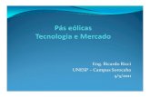 ˘ˇ˘ˇˆ˙˝˝ - Unesp · 2013. 12. 12. · Title (Microsoft PowerPoint - Ricardo - E\363lica) Author: Sandro Created Date: 3/6/2012 15:15:15