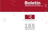 Boletín SERC 165 - mayo-junio 2013€¦ · 6 BOLETÍN DEL SERC • 165 Servicio de Estudios Registrales de Cataluña III.17. RESOLUCIÓN DE LA DGRN DE 25 DE ABRIL DE 2013 (BOE DE