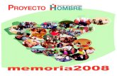 memoria2008 - Proyecto Hombre Provincia de Cádiz · subvención recibida, posibilitando el afianzamiento del trabajo que llevamos a cabo en la ciudad de Cádiz y en la zona de la
