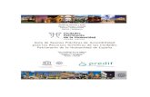 Guía de Buenas Prácticas de Accesibilidad para los ... · Prácticas de Accesibilidad para los recursos turísticos de las Ciudades Patrimonio de España”, que se edita para uso
