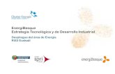 EnergiBasque Estrategia Tecnológica y de Desarrollo Industrial · Estrategia EnergiBasque: NCV Smart Grids • Bidelek Sareak es una iniciativa conjunta del Gobierno Vasco (a través