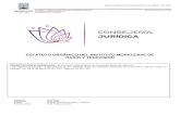 ESTATUTO ORGÁNICO DEL INSTITUTO MORELENSE DE RADIO Y ...marcojuridico.morelos.gob.mx/.../pdf/ERADIOTVMO.pdf · Aprobación 2013/07/05 Publicación 2013/10/30 Expidió Instituto Morelense