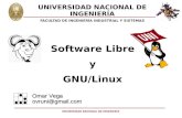 Software Libre y GNU/Linux · Importacia del Software Libre En la sociedad el Software Libre puede ser considerado como un bien libre, en lugar de un bien económico, pudiendo ser