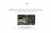 Influència de l’EDAR en la capacitat autodepurativa de la ...€¦ · Influencia de la EDAR en la capacidad autodepurativa del arroyo de Cànoves y propuestas de mejora Francesc