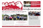 Maig 2013 informa - Collbató · Revista d’informació local Maig 2013 La celebració de la diada de Sant Jordi tornava a implicar, un any més, tota la població de la nostra vila