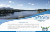 13 Julio 2020 1:00 p. m. · día de ayer. 1,20 m 1,19 m Niveles Río Bogotá Estación Hidrológica Río Bogotá Río Bogotá Estado hidrológico en las cuencas de segundo orden últimas