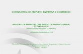ACTUALIZADO A 09 DE ABRIL DE 2018 · Relación de Empresas Inscritas en el Registro de Empresas con Riesgo de Amianto de la Comunidad Autónoma de Andalucía que han autorizado su