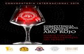 CONVOCATORIA INTERNACIONAL 2019 - Aro Rojo · convocatoria internacional 2019 mÍdete con las mejores cervezas del mundo competencia internacional de cerveza aro rojo a s o ci a c