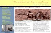 Cuadernos Cervantinos · 2020. 8. 7. · Cuadernos Cervantinos 13 Sociedad Cervantina de Alcázar de San Juan Página 2 Quijote una ruta de ensueño, consistente en realizar una verdadera