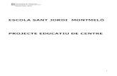 PROJECTE EDUCATIU DE CENTRE - XTECEscola Sant Jordi 3 7.2 El govern dels centres educatius. 7.2.1 El claustre 7.2.2 Equip directiu 7.2.3 El consell escolar 7.3 Normes d’organització