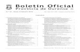 provincia de ourense · Dep. legal: OR-1/1958 · Franqueo concertado 30/2 boletín oficial provincia de ourense n.º 32 · xoves, 8 febreiro 2018 Deputación Provincial de Ourense