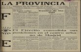 LA PROVINCIA - Portada · LA PROVINCIA Apartado n«m . 43 DECANO DE LA PRENSA DE HUELVA F^a^queo concertado DIARIO DE FALANGE ESPAÑOLA DE LAS J. O. N. S. Fundado en 1872 II Epoca."