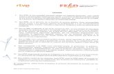 RTVE 2017 - FEBD* Ceder a RTVE los derechos de propiedad intelectual de las imágenes facilitadas, en las condiciones detalladas en la cláusula tercera de este convenio. * Conceder