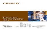 CATÁLOGO DE PRODUCTOS 2012 - celeco.com.mx · Celeco se dedica a la fabricación de aisladores eléctricos de porcelana clase distribución y mediana potencia hasta 138 kV. Es la