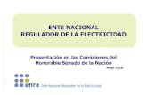 Presentación Senado 22-5-18 - Argentina...5 Impacto financiero Concesionarias y Fisco EDENOR EDESUR EDENOR EDESUR TOTAL MEM 2.009,39 1.624,38 9.000,90 7.269,06 19.903,72