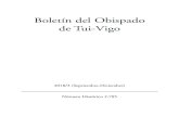 Boletín del Obispado de Tui-Vigo · 2020. 7. 16. · BOLETÍN DEL OBISPADO DE TUI-VIGO • Septiembre - Diciembre 2018 189 IGLESIA UNIVERSAL *Miércoles, 3 de octubre de 2018 SANTA