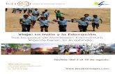 Viaje: La India y la Educación · Un viaje donde podremos percibir y analizar el día a día de centros educativos en donde la educación es entendida como ayuda a la vida permitiéndonos