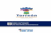 MANUAL DE ORGANIZACIÓN DIRECCIÓN GENERAL DE DESARROLLO …normatividad.torreon.gob.mx/...general-desarrollo... · desarrollo económico del Municipio de Torreón, propiciando las