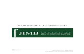 MEMORIA DE ACTIVIDADES 2017 - Fundación Juan Ignacio ... · organigrama de la fundaciÓn patronato director gerente servicios generales coordinaciÓn servicio de acompaÑamiento