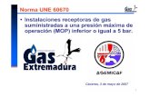 yInstalaciones receptoras de gas suministradas a una ...€¦ · Sn: Factor de simultaneidad (S1, S2) S1: Factor de simultaneidad para viviendas sin calefacción individual (mínimo: