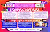 What parents need to know about INSTAGRAM · Top Tips for Parents ˜˚˛˝˙ˆˇ˚˘ ˝˙˙ˆ˚ ˙ ˚ ˙ ˝˚ ˙˚˙ ˆ ˇ˚˘ ˇ ˜˜˜˚˛˝˙ˆˇ˛˝˘ˇ˛˘ˆ˛ ˝ ˙ ˚ ˇ ˆ˚