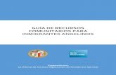 GUÍA DE RECURSOS COMUNITARIOS PARA INMIGRANTES …...El Centro de Recursos Legales para Inmigrantes (ILRC, por sus siglas en inglés) ha creado tarjetas rojas para ayudar a nuestras