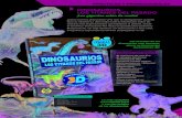 DINOSAURIOS LOS TITANES DEL PASADO · extinguieron los dinosaurios ˜ Dinopedia La más completa enciclopedia para ir tras las huellas de los dinosaurios. Cómo y por qué se extinguieron