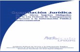 COMPILACIÓN BLIGADOS POR LA - Instituto Nacional de ...inicio.ifai.org.mx/Publicaciones/Compilacion Juridica OSOS.pdf · “Las disposiciones jurídicas que se reproducen en esta