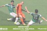 RESULTADO MÉXICO VS. HOLANDA · Después del partido contra Holanda, en el Mundial de Brasil 2014, México ya no continuará en la competencia por la copa del mundo. ¿Usted qué