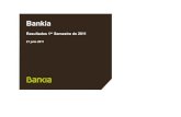 1H 2011 Bankia Resultados€¦ · Pautas respecto a los resultados financierosPautas respecto a los resultados financieros Bankia nace tras la segregación de activos y pasivos de