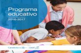 Programa educativo - Canal de Isabel II · 11 Programa online Nuestro programa online está disponible en el portal educativo de Canal Educa. Este curso 2016-2017 te ofrecemos tres