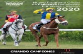 NUEVO · Hipódromo de La Zarzuela, S.A., S.M.E. Programa de Carreras primavera-verano covid-19 2020 11 Premio 7. HÁNDICAP OPCIONAL (CATEGORÍA C) 20.400 €: 12.000 € al primero,