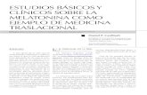 ESTUDIOS BÁSICOS Y CLÍNICOS SOBRE LA MELATONINA COMO …aargentinapciencias.org/wp-content/uploads/2018/01/... · 2018. 1. 22. · con apareamiento estacional (Reiter, 1983). Retomaba