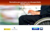 Normativa para persoas con discapacidade RENDA 2012 · 1/1994, Lei xeral da seguridade social e as pensións e haberes pasivos de orfandade a favor de netos e irmáns incapacitados
