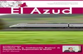 El Azud Nº 18 (Arriate Quinta Época) - Febrero 2016 El Azudcaminosmurcia.es/boletines/ElAzudFebrero2016.pdf · 2016. 3. 7. · 7 El Azud Nº 18 - Revista Oficial de la Demarcación