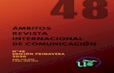 ÁMBITOS REVISTA INTERNACIONAL · Andrea Castro-Martínez, Aimiris Sosa Valcarcel, Emelina Galarza Fernández 56-78 Estrategia y comunicación en redes sociales: Un estudio sobre