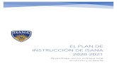 EL PLAN DE INSTRUCCIÓN DE ISANA 2020-2021...2 Introducción ISANA (Una red de triunfadores innovadores, socialmente conscientes) es una corporación de beneficio público sin fines