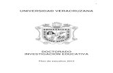 UNIVERSIDAD VERACRUZANA · Centro de Estudios Superiores del Atlántico En Tecnología Educativa Coatzacoalcos Instituto de Estudios Universitarios del Estado de Veracruz En Ciencias