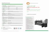 Serie ECO solvente de 3 - sistemasysoluciones.com · Estándar (Mintop / impresión fotográfica), disponibles otros RIP opcionales Máximo 3230 mm Máximo 310 mm, 100 kg 3200 mm