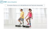 Principios Básicos en la Rehabilitación del Paciente Amputado · Con este ejercicio se estiran de manera eficaz los músculos flexores profundos de la cadera. El paciente debe sentarse