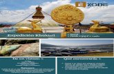 NEPAL KHUKURI 2019 - Exode · Expedición Khukuri > Nepal > Desde 1.315 € + vuelo Qué encontrarás > Pasear a tu ritmo por antiguas ciudades Newar, de ladrillo rojo y madera tallada