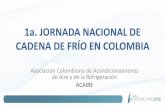 Presentación de PowerPoint - acaire.org · Cálculo de pérdida de vacunas en Colombia _, indica los siguientes porcentajes de pérdida para diferentes escenarios de manejo de vacunas: