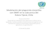 Modelación con SWAT de la Cuenca del Estero Tijeral³n_de... · Proyecto RLA7019 “Desarrollo de indicadores para determinar el efecto de los pesticidas, metales pesados y contaminantes