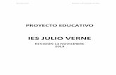 IES JULIOVERNEiesjulioverne.es/documentos/proyectoedu13112019.pdf · IES Julio Verne Revisión 14 de noviembre de 2018 2.- FINALIDADES EDUCATIVAS EN EL IES JULIO VERNE Nuestro sistema
