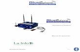 Blue2phone Bluebox Manual de operación. · Adaptador WI-FI Módem GPRS 2. Instalación física Para administrar el equipo, es necesario contar con un PC o laptop. – Conectar la