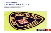 Informe de gestión 2017 - bcnroc.ajuntament.barcelona.cat€¦ · 3.3.2. Jornada “Las mujeres en la seguridad y en las emergencias” 3.3.3. Participación en el Salón de la Enseñanza