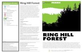 Indicaciones del mapa Ring Hill Forest · Ring Hill Forest El bosque Ring Hill es una tierra de recursos de trabajo del condado de King. Estas tierras desempeñan un papel importante