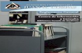 Reglamento General - Juan N. Corpas · 1. Contribuir con los recursos de información al logro de los objetivos de la FUJNC. 2. Facilitar el material bibliográfico debidamente proce-sado